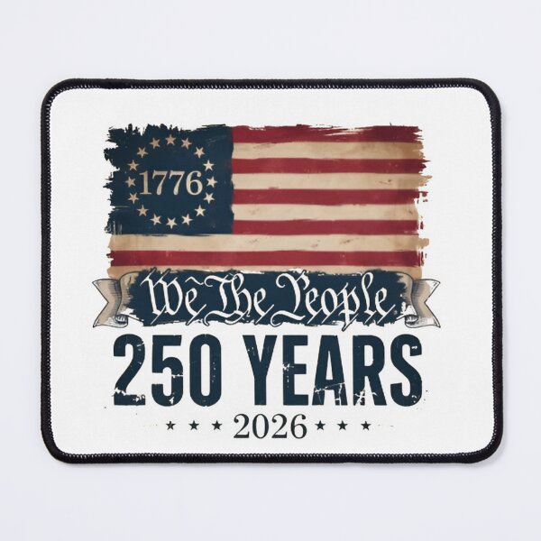 Item preview, We The People 250 Years 1776-2026, America 250th Anniversary Patriotic USA Flag Vintage designed and sold by Zizo-DR44.
