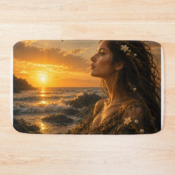 Item preview, Coastal Sunset Muse designed and sold by wildformreverie.