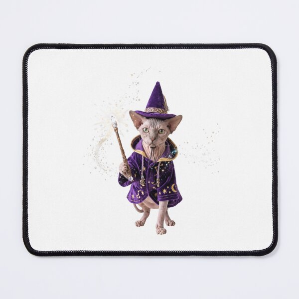 Item preview, Wizard Sphynx Cat designed and sold by PictoVibe.