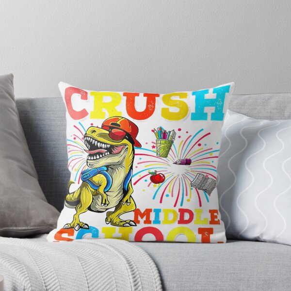 Item preview, I'm Ready To Crush Middle School Dinosaur Back To School  designed and sold by GloomWood.