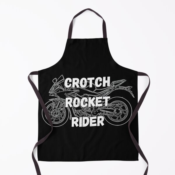 Aperçu de l'œuvre Crotch Rocket Rider (Blanc) créée et vendue par MochiNelly Designs.