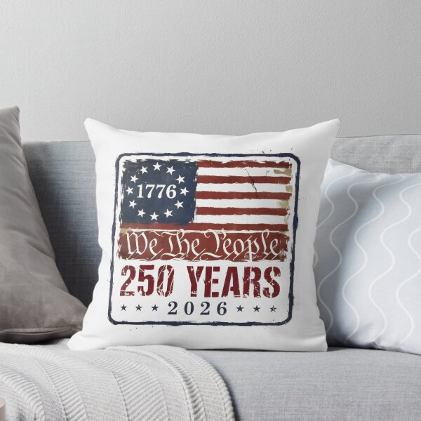 Item preview, We The People 250 Years, 1776-2026 America Anniversary Vintage Patriotic USA Flag designed and sold by Zizo-DR44.