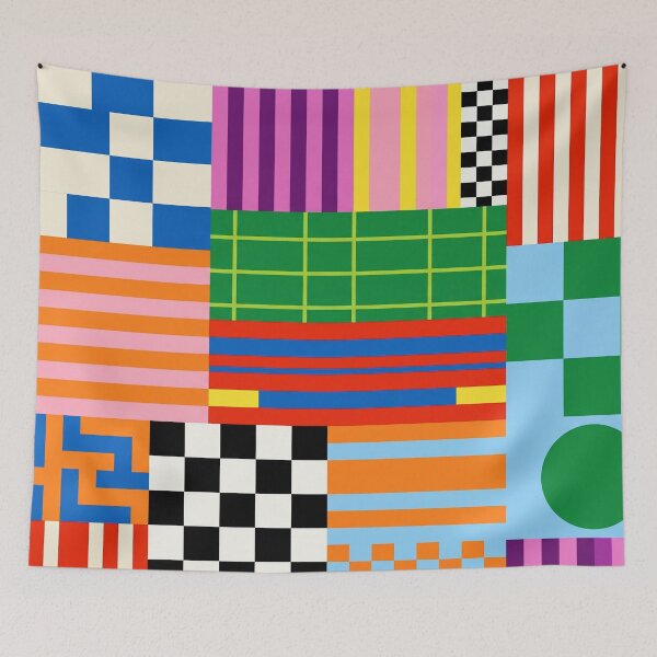 Item preview, Modern Geometric Abstraction – Bauhaus Style designed and sold by Timegraf.