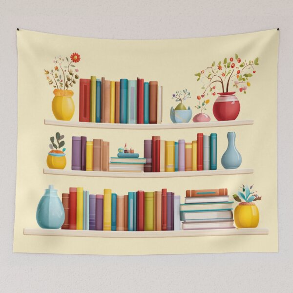 Item preview, Floating bookshelf designed and sold by bubblyrainbow.