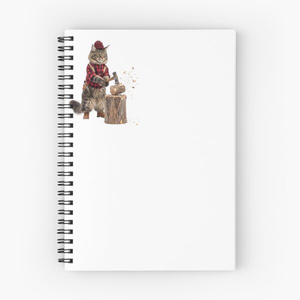 Item preview, Lumberjack Maine Coon designed and sold by PictoVibe.