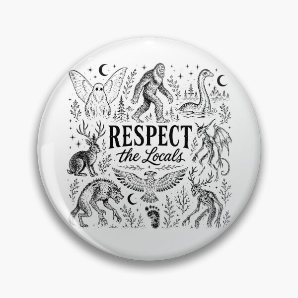Item preview, Respect The Locals Cryptid designed and sold by srowdy.