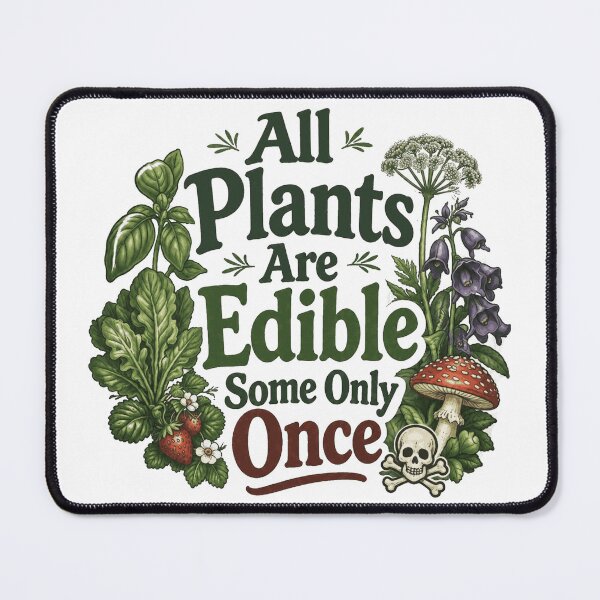 Item preview, All Plants Are Edible Some Only Once designed and sold by francous03.