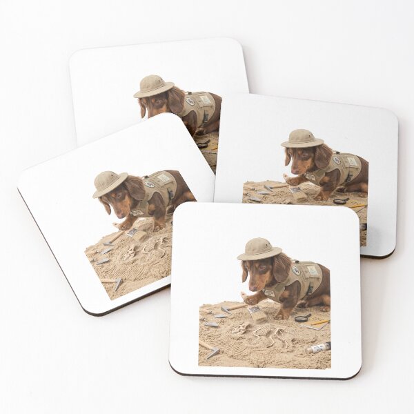 Item preview, Paleontologist Dachshund designed and sold by PictoVibe.