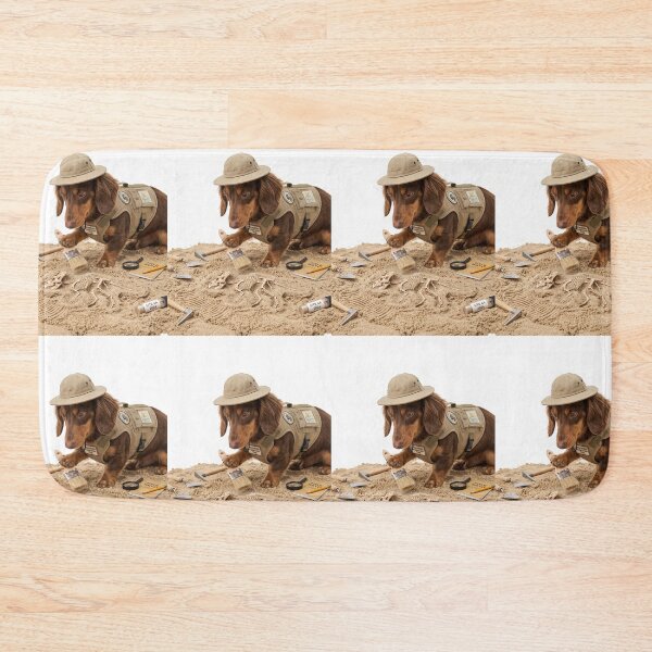 Item preview, Paleontologist Dachshund designed and sold by PictoVibe.