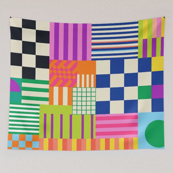 Item preview, Modern Geometric Abstraction – Bauhaus Style designed and sold by Timegraf.