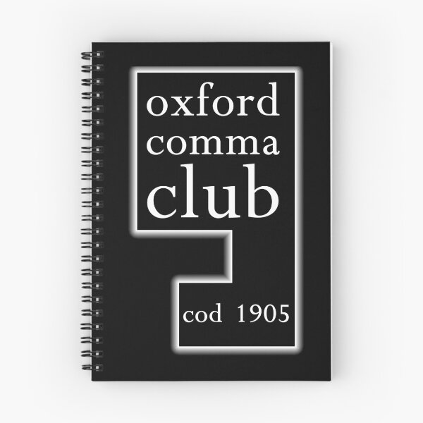 Item preview, Oxford Comma Club designed and sold by kryten4k.