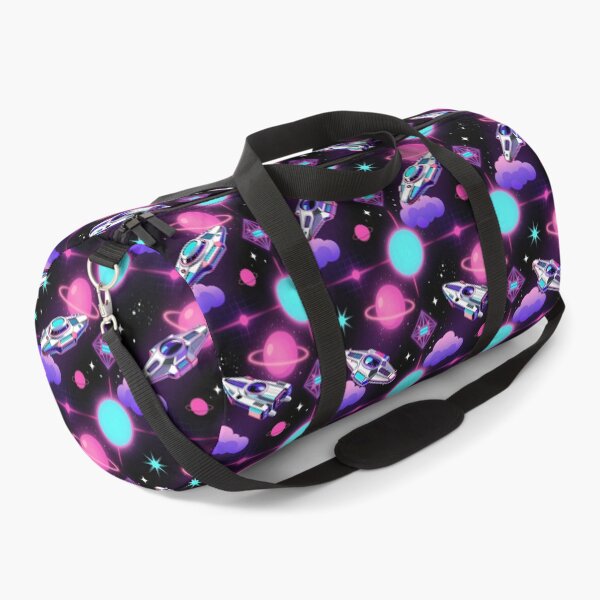 Item preview, Vaporwave Starships Seamless Pattern designed and sold by GalacticLabs.