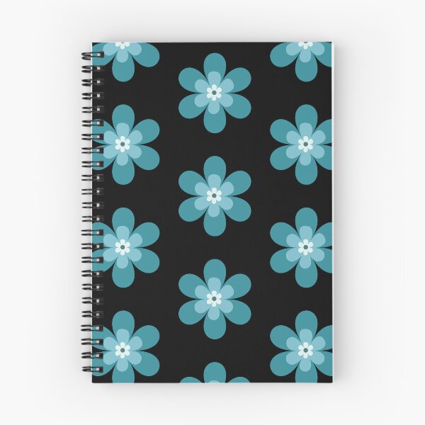 Item preview, Retro Teal Floral Abstract Minimalist Seamless Pattern designed and sold by Jyoti-Quotes.