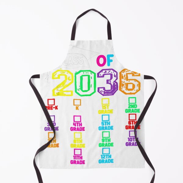 Item preview, Class Of 2036 Kindergarten Grow With Me Checklist Graduate designed and sold by GloomWood.