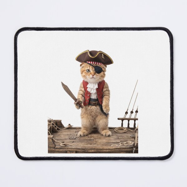 Item preview, Pirate Scottish Fold designed and sold by PictoVibe.