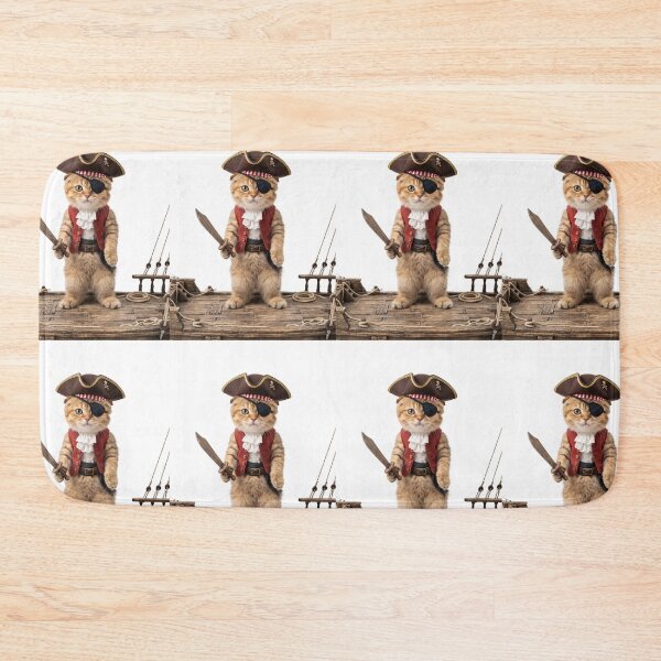 Item preview, Pirate Scottish Fold designed and sold by PictoVibe.