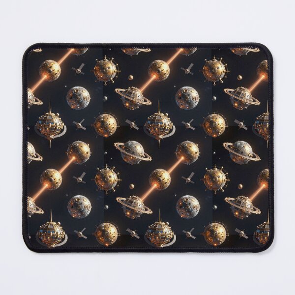 Item preview, Orbital Megastructures Seamless Pattern designed and sold by GalacticLabs.