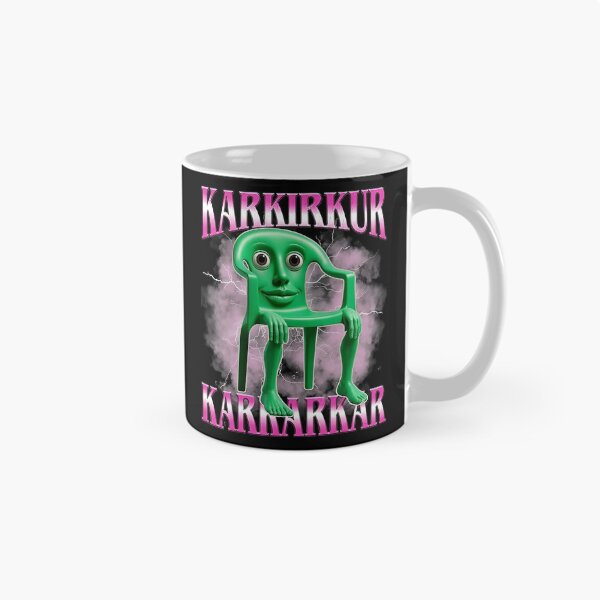 Item preview, Karkirkur Karmarkar Meme Green Plastic Chair Bootleg Rap Tee designed and sold by Cutecharactel.