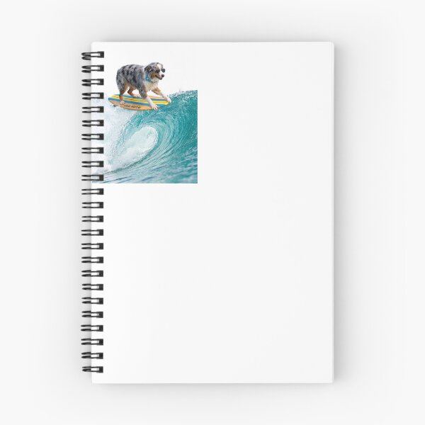 Item preview, Surfer Australian Shepherd designed and sold by PictoVibe.