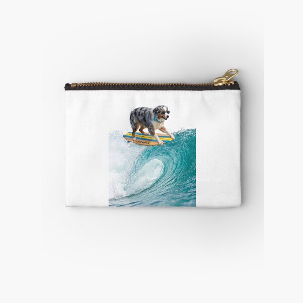 Item preview, Surfer Australian Shepherd designed and sold by PictoVibe.