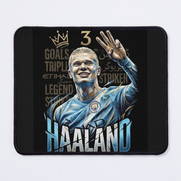 Item preview, Erling Haaland Man City 3 Fingers Celebration Vector Art designed and sold by Sidra digital art 8277237.