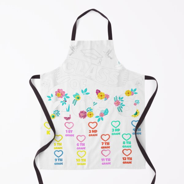 Item preview, Class Of 2036 Grow With Me Checklist Graduation Floral designed and sold by GloomWood.