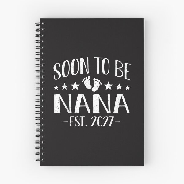 Item preview, Soon to Be Nana Est 2027 Pregnancy Announcement Grandma Gift Design designed and sold by kiralynstration.
