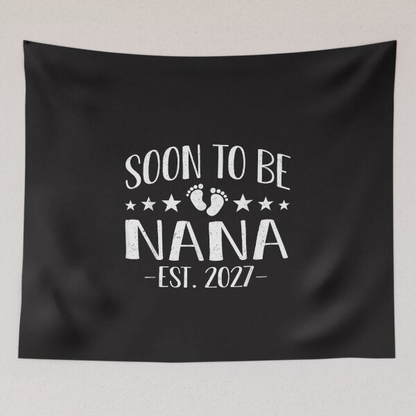 Item preview, Soon to Be Nana Est 2027 Pregnancy Announcement Grandma Gift Design designed and sold by kiralynstration.
