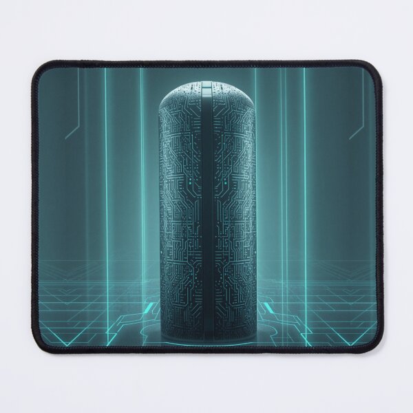 Item preview, Futuristic Cyber Capsule Sci Fi Server Art designed and sold by Uniquely Yours.