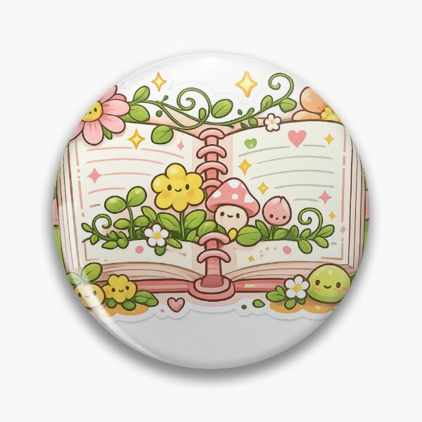 Item preview, Planner Garden Sticker Kawaii Journaling Aesthetic for Bullet Journal & Plant Lovers designed and sold by CutePrintCorner.