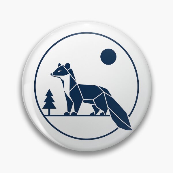 Item preview, European Pine Marten Emblem designed and sold by Norvian.