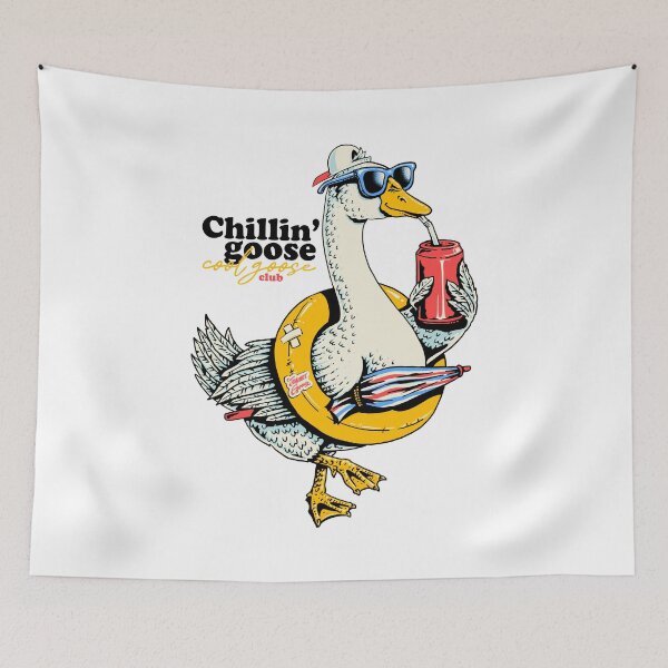 Item preview, Chillin Goose designed and sold by Quilimo Studio.
