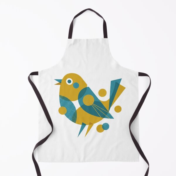 Item preview, Retro MCM Geometric Songbird designed and sold by OddlySticky.
