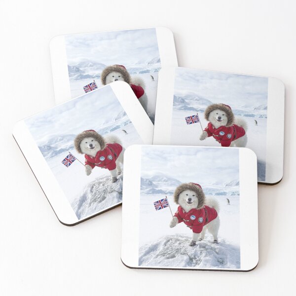 Item preview, Polar Explorer Samoyed designed and sold by PictoVibe.