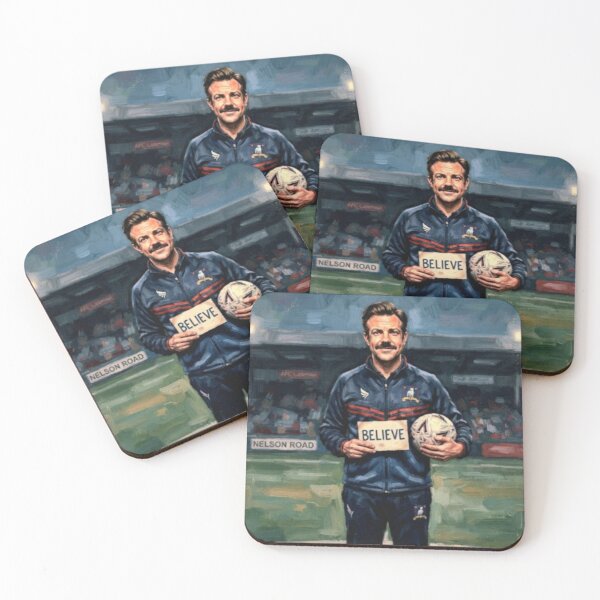 Item preview, Ted Lasso Football is Life Fine Art Tribute designed and sold by Art's Diner.