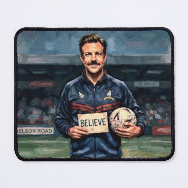 Item preview, Ted Lasso Football is Life Fine Art Tribute designed and sold by Art's Diner.