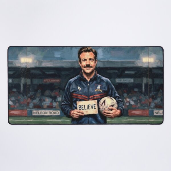 Item preview, Ted Lasso Football is Life Fine Art Tribute designed and sold by Art's Diner.