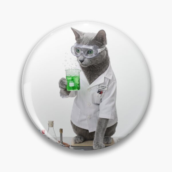 Item preview, Chemist Russian Blue designed and sold by PictoVibe.