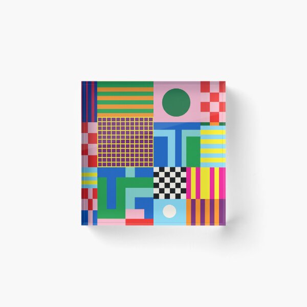 Item preview, Modern Geometric Abstraction – Bauhaus Style designed and sold by Timegraf.