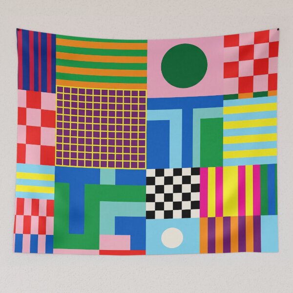 Item preview, Modern Geometric Abstraction – Bauhaus Style designed and sold by Timegraf.