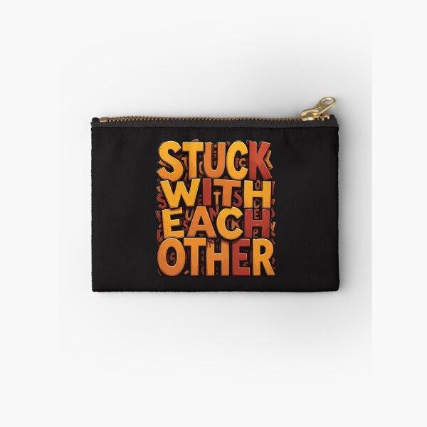 Item preview, Stuck With Each Other Funny Family Love Typography Retro Design designed and sold by kiralynstration.