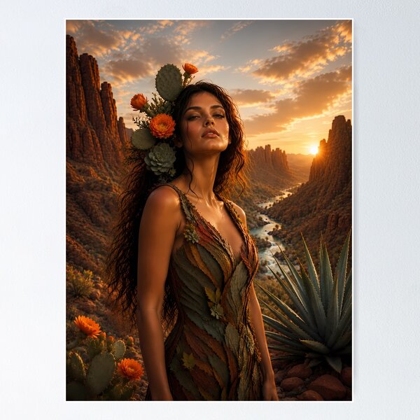 Item preview, Desert Bloom Muse designed and sold by wildformreverie.