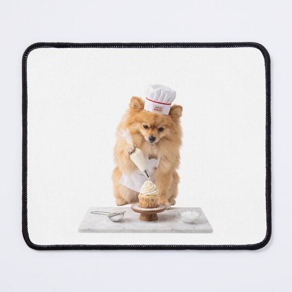 Item preview, Pastry Chef Pomeranian designed and sold by PictoVibe.