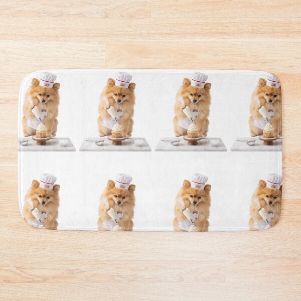 Item preview, Pastry Chef Pomeranian designed and sold by PictoVibe.