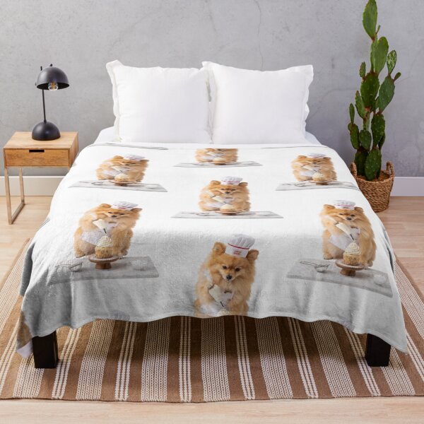 Item preview, Pastry Chef Pomeranian designed and sold by PictoVibe.