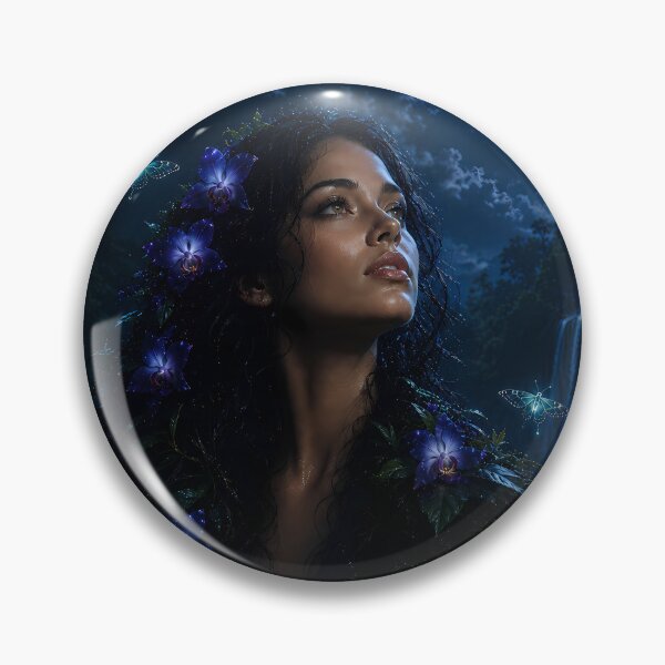 Item preview, Moonlit Jungle Spirit designed and sold by wildformreverie.