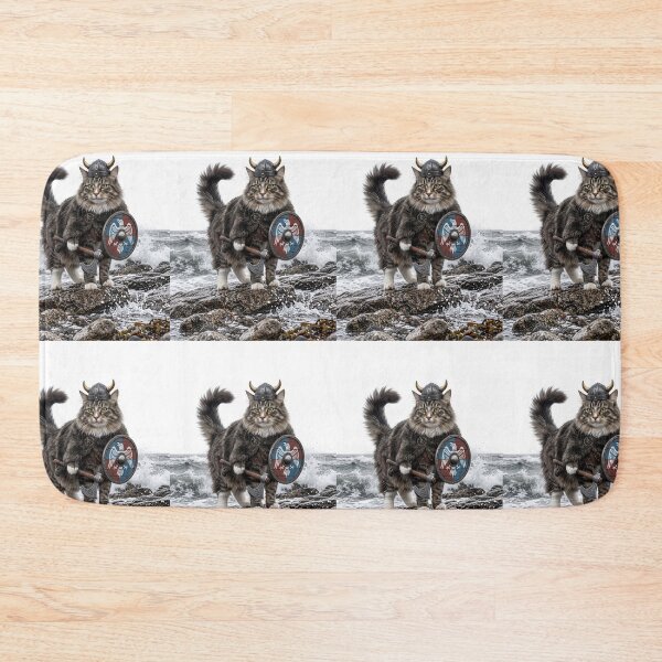 Item preview, Viking Norwegian Forest Cat designed and sold by PictoVibe.
