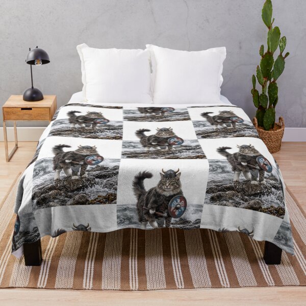 Item preview, Viking Norwegian Forest Cat designed and sold by PictoVibe.