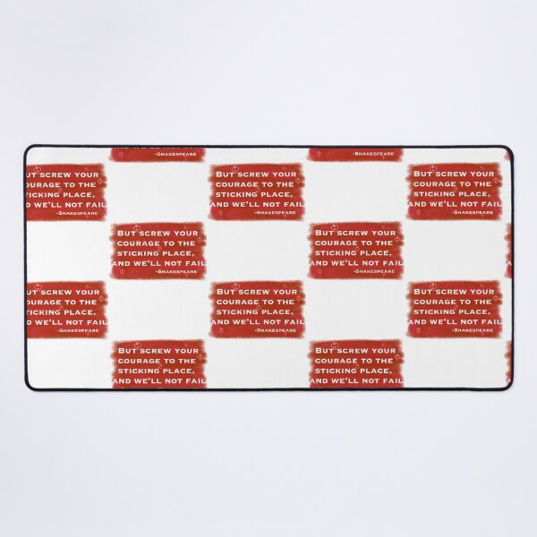Item preview, Courage Of Macbeth Shakespeare Quote designed and sold by kdgisj.