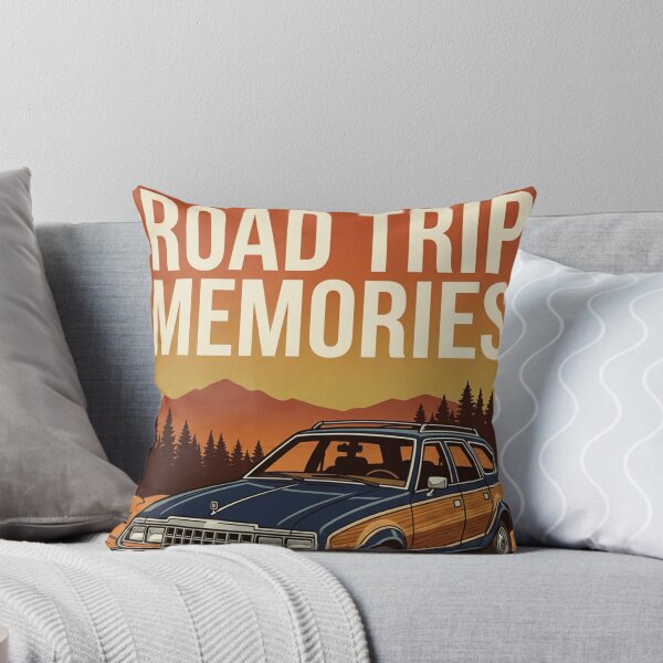 Item preview, Retro Station Wagon Road Trip Poster designed and sold by Dimensionality.